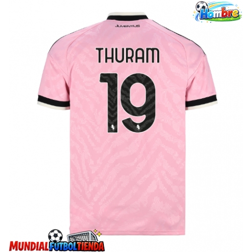 Camiseta Juventus Khephren Thuram #19 Segunda Equipación Replica 2026-27 mangas cortas